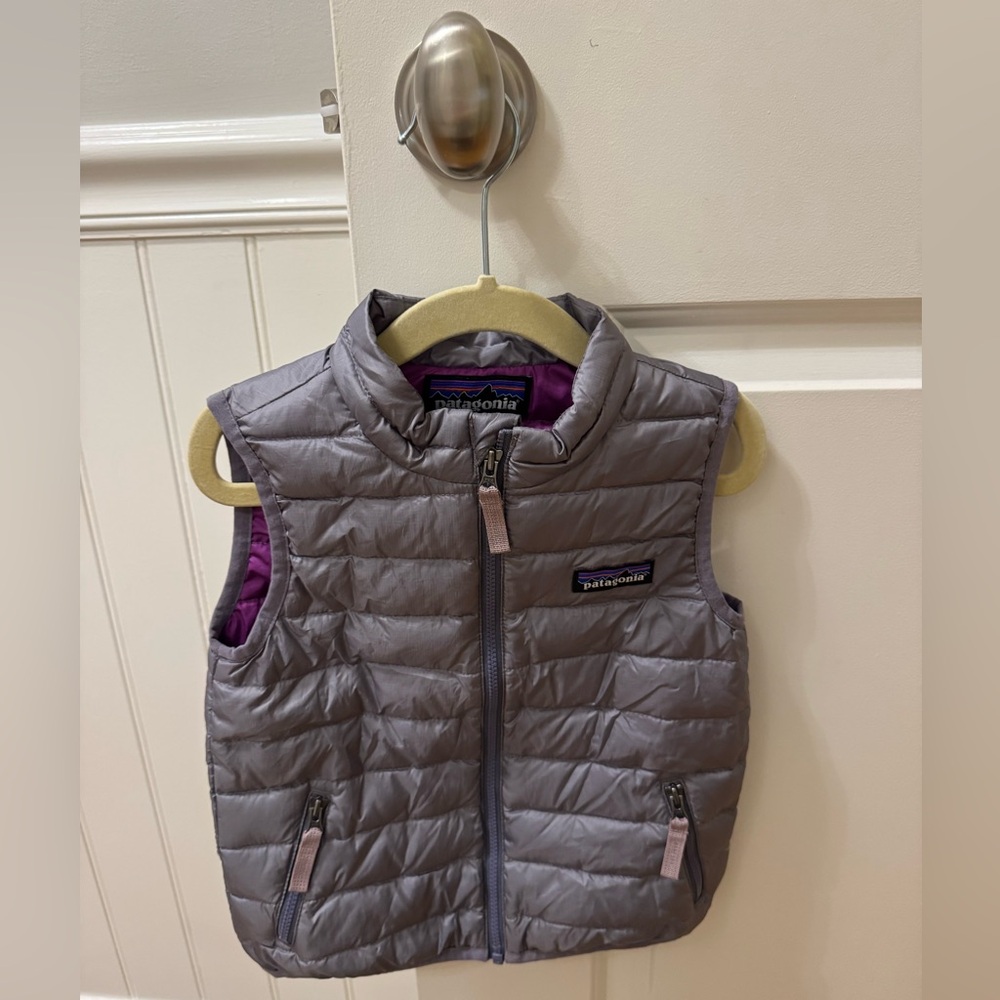 EUC Patagonia Baby Down Sweater Vest in 2T